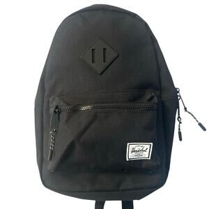 Herschel mini bookbag backpack black school uniform excellent condition
